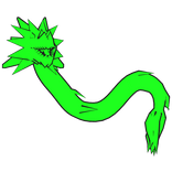 Green Spiky Dragon
