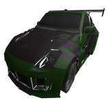 Green Sports Car