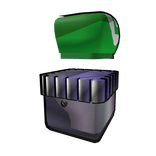 GREEN STRIKERS ARM GEAR [RIGHT]