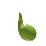 Green Toony Dragon Tail (too small)