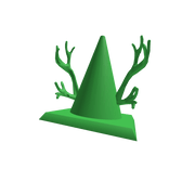 Green Traffic Cone w/ Green Antlers
