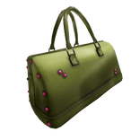 green travel handbag - le codex