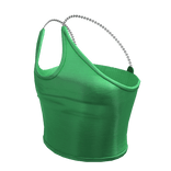 green trendy cute chain tank top