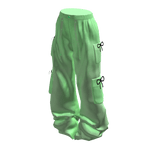Green Y2K Baggy