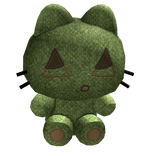 Green Y2K Kitty Cat Plushie 
