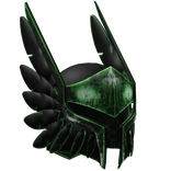 Green/Black Nightmare Knight Helmet