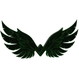 Green/Black Nightmare Knight Wings