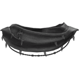 Grey Archive Wrapped Chrome Scarf w/ Chain