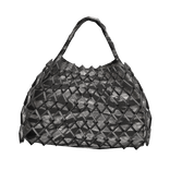 Grey Chain Wrapped Grunge Handbag