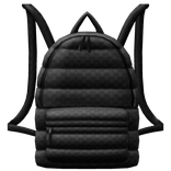 Grey Designer Puff Backpack