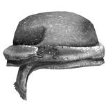 Grey Emo Chrome Keffiyeh Headwrap