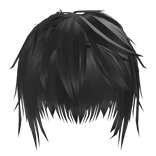 Grey Emo Vkei Anime Hairstyle