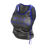 ʚ♡ɞ Grey Fitted Script Tank Top