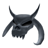 Grey Helmet of Devastating Roar