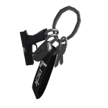 Grey Lock Keychain