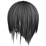 Grey Long Emo Japanese Hair