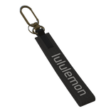 Grey Lululemon KeyChain