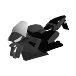 Grey Motorcycle Body
