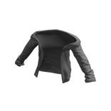 Grey Off-Shoulder Button-up 