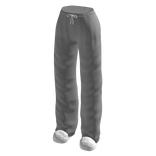 grey pajamas with slippers