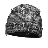 Grey Reptile Chrome Designer Beanie