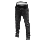 Grey Sagging Gangster Jeans