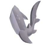 Grey Shark Tail