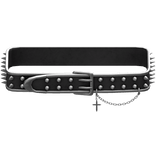 Grey Studded Punk Belt