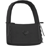 grey stylish lace purse