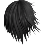 Grey Windy Japanese Long Messy Hair