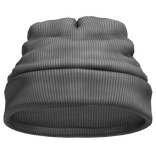 Grey Worn Beanie