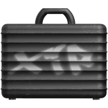 Grey XIP Spray Paint Grunge Suitcase
