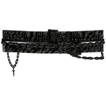 Grey y2k Chained Belt