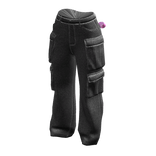 Grey Y2K Jeans w/ Bows