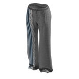 Grey/Blue Striped Lace Sweatpants