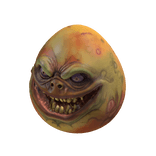 Grinning goblin body suit