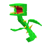 Grow a Garden Angry Plant (Right Shoulder) - Green