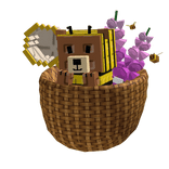 Grow a Garden Bear Bee Basket Backpack 