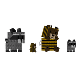 grow a garden bee bear & raccoon buddies