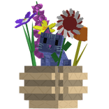 Grow a Garden Cat Basket