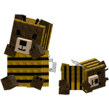 grow a garden honey bee bear shoulder pets