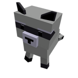 Grow a Garden Raccoon Shoulder Pal