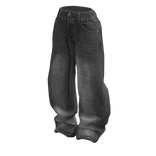 Grunge Baggy Jeans Grey