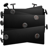 Grunge Black Bandage w/ Nails [Left]