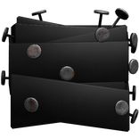 Grunge Black Bandage w/ Nails [Right]