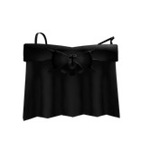 Grunge Black Off-Shoulder Crop Top | Emo Y2K
