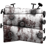 Grunge Bloody Bandage w/ Nails [Right]