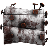 Grunge Bloody Bandage w/ Rusty Nails [Right]