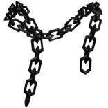 Grunge Dropped Black Body Chain Horror Y2K [3.0]