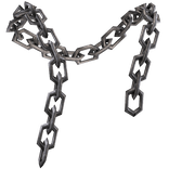Grunge Dropped Silver Body Chain Horror Y2K [3.0]